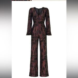 ML Monique Lhuillier jumpsuit sz 16
